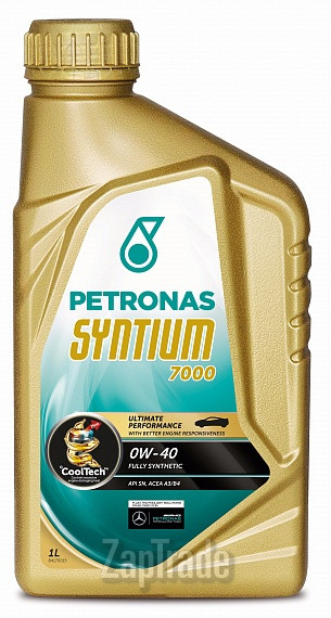 Купить моторное масло Petronas Syntium 7000 SAE 0W-40, в интернет-магазине в Санкт-Петербурге