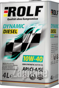 Купить моторное масло Rolf Dynamic Diesel 10W-40, в интернет-магазине в Санкт-Петербурге