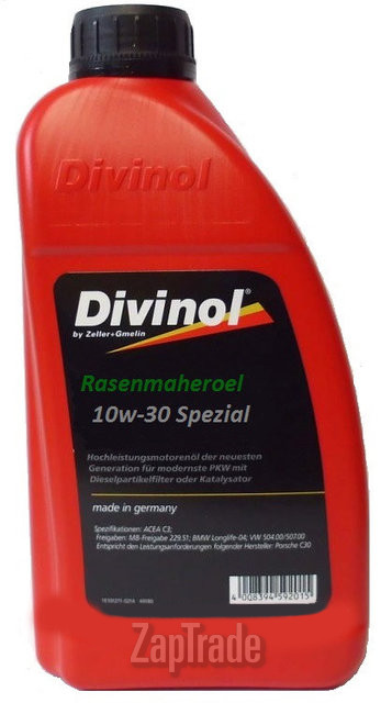 Купить моторное масло Divinol Spezial-Schneefraesenoel 5W-30, в интернет-магазине в Санкт-Петербурге