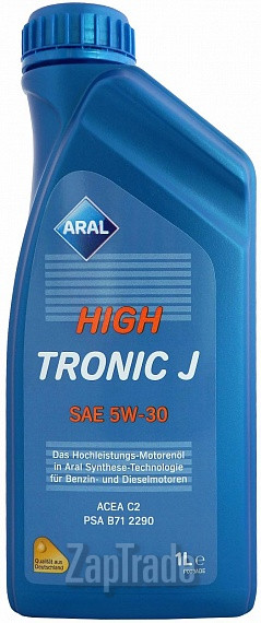Купить моторное масло Aral HighTronic J, в интернет-магазине в Санкт-Петербурге