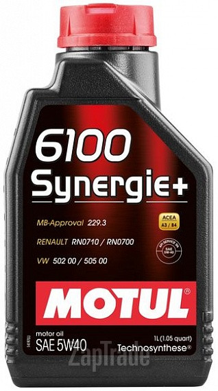 Купить моторное масло Motul 6100 Synergie+, в интернет-магазине в Санкт-Петербурге