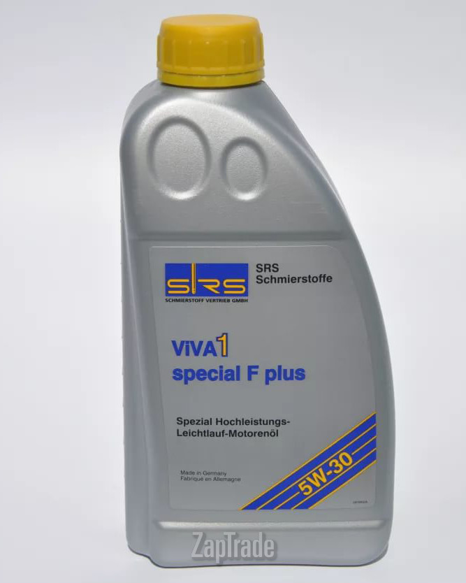 Купить моторное масло Srs VIVA 1 Special F Plus 5W-30, в интернет-магазине в Санкт-Петербурге