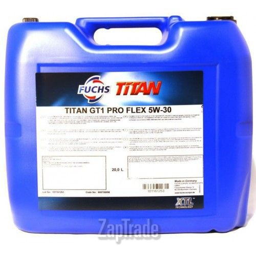 Купить моторное масло Fuchs TITAN GT1 PRO FLEX, в интернет-магазине в Санкт-Петербурге