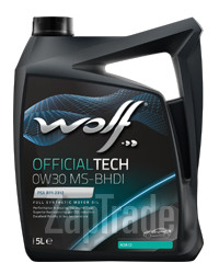 Купить моторное масло Wolf OFFICIALTECH 0W30 MS-BHDI, в интернет-магазине в Санкт-Петербурге