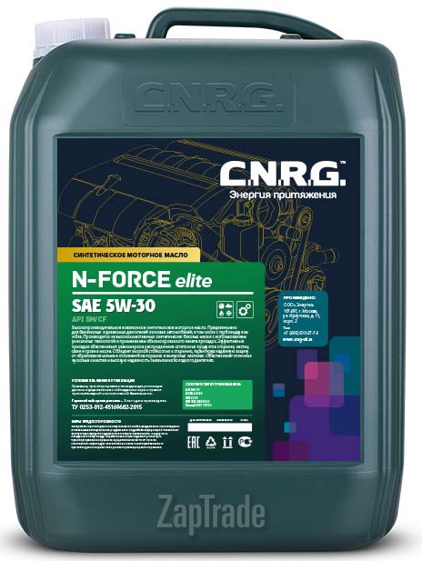 Купить моторное масло C.n.r.g. N-Force Elite, в интернет-магазине в Санкт-Петербурге