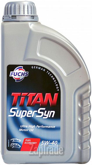 Купить моторное масло Fuchs Titan Supersyn, в интернет-магазине в Санкт-Петербурге