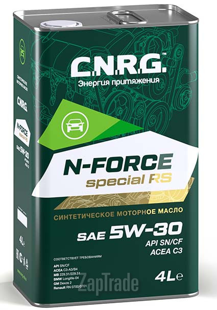 Купить моторное масло C.n.r.g. N-Force Special RS, в интернет-магазине в Санкт-Петербурге