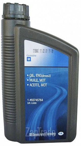 Купить моторное масло General motors GM Oil, ENG (DEXOS2), в интернет-магазине в Санкт-Петербурге
