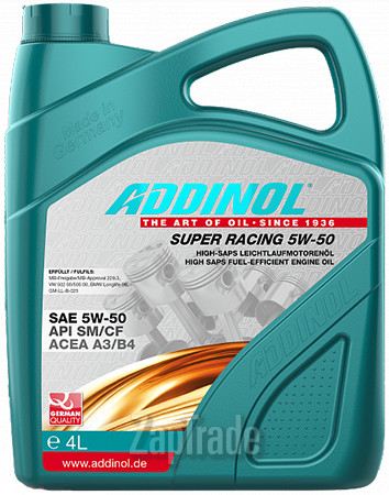 Купить моторное масло Addinol Super Racing, в интернет-магазине в Санкт-Петербурге
