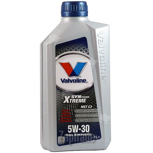 Купить моторное масло Valvoline SYNPOWER XTREME MST SAE C3 5W-30, 1л, в интернет-магазине в Санкт-Петербурге