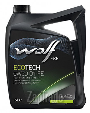 Купить моторное масло Wolf ECOTECH 0W20 D1 FE, в интернет-магазине в Санкт-Петербурге