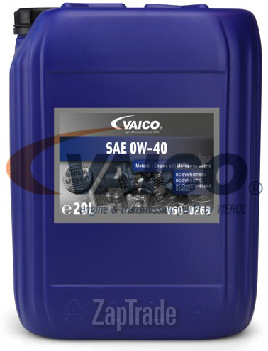 Купить моторное масло Vaico SAE 0W-40, в интернет-магазине в Санкт-Петербурге