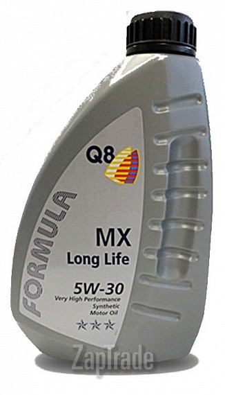 Купить моторное масло Q8 Formula MX Long Life 5W-30, в интернет-магазине в Санкт-Петербурге