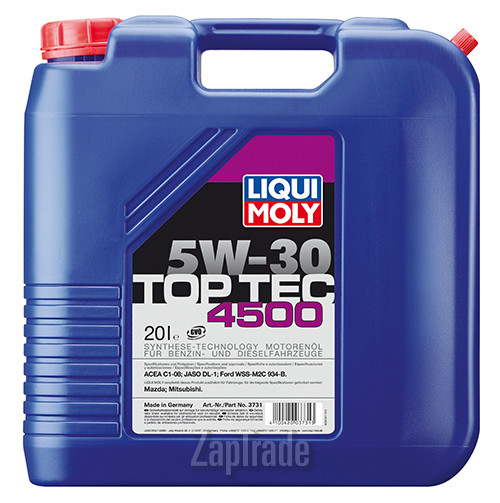 Купить моторное масло Liqui moly Top Tec 4500, в интернет-магазине в Санкт-Петербурге