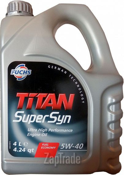 Купить моторное масло Fuchs Titan Supersyn, в интернет-магазине в Санкт-Петербурге