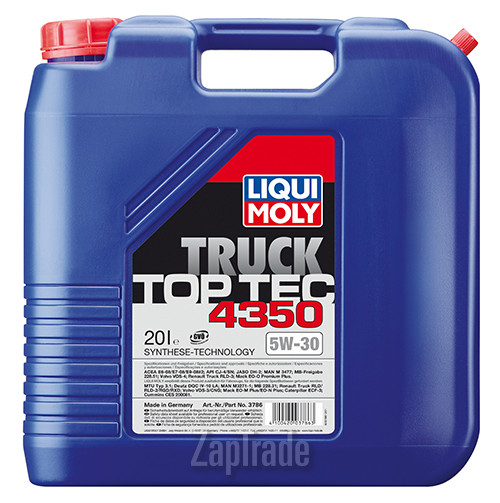 Купить моторное масло Liqui moly Top Tec Truck 4350, в интернет-магазине в Санкт-Петербурге