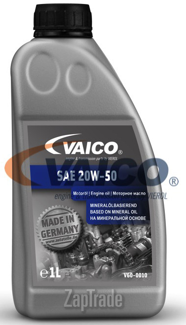 Купить моторное масло Vaico 20W-50, в интернет-магазине в Санкт-Петербурге