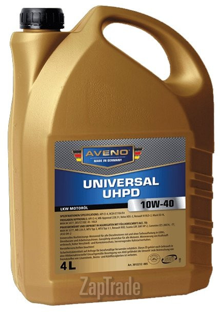 Купить моторное масло Aveno Universal UHPD, в интернет-магазине в Санкт-Петербурге