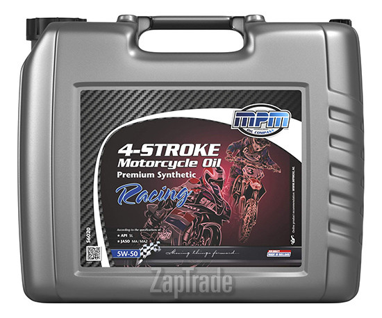 Купить моторное масло Mpm oil 4-Stroke Motorcycle Oil Premium Synthetic Racing, в интернет-магазине в Санкт-Петербурге