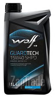 Купить моторное масло Wolf GUARDTECH 15W40 SHPD, в интернет-магазине в Санкт-Петербурге