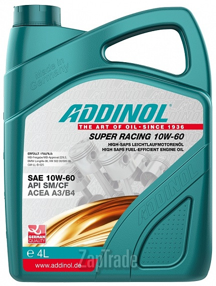 Купить моторное масло Addinol Super Racing, в интернет-магазине в Санкт-Петербурге