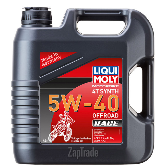 Купить моторное масло Liqui moly Motorbike 4T Synth Offroad Race, в интернет-магазине в Санкт-Петербурге