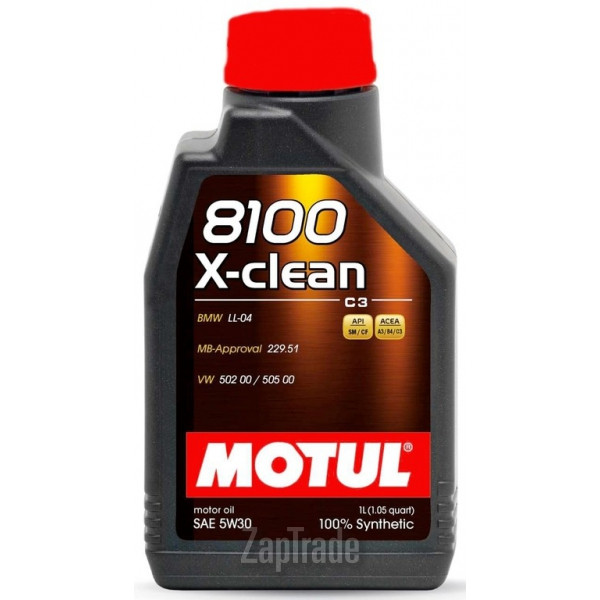 Купить моторное масло Motul 8100 X-CLEAN +, в интернет-магазине в Санкт-Петербурге