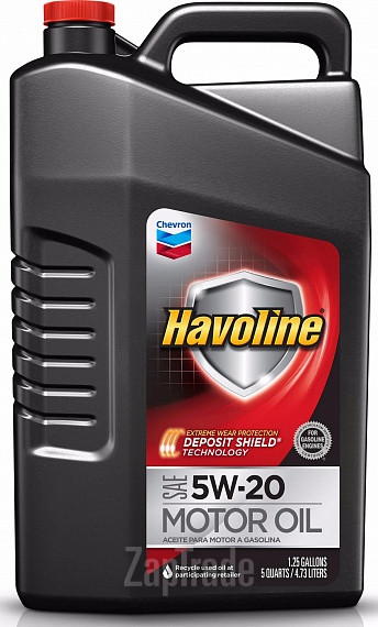 Купить моторное масло Chevron Havoline 5W-20, в интернет-магазине в Санкт-Петербурге