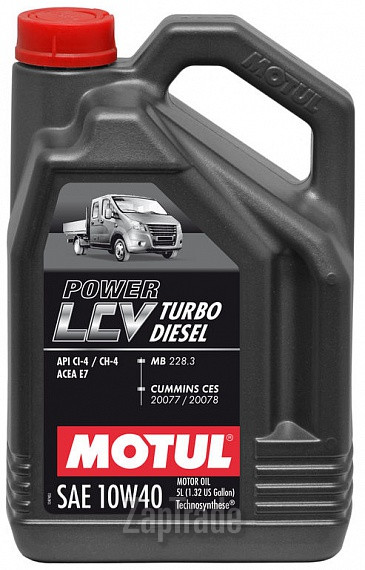 Купить моторное масло Motul POWER LCV TURBO DIESEL, в интернет-магазине в Санкт-Петербурге