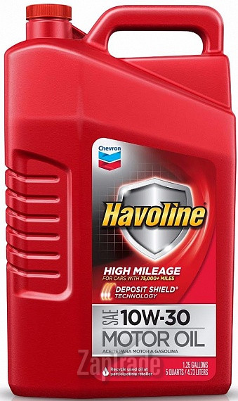 Купить моторное масло Chevron Havoline High Mileage 10W-30, в интернет-магазине в Санкт-Петербурге