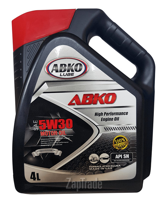 Купить моторное масло Abko Motor Oil 5W-30, в интернет-магазине в Санкт-Петербурге