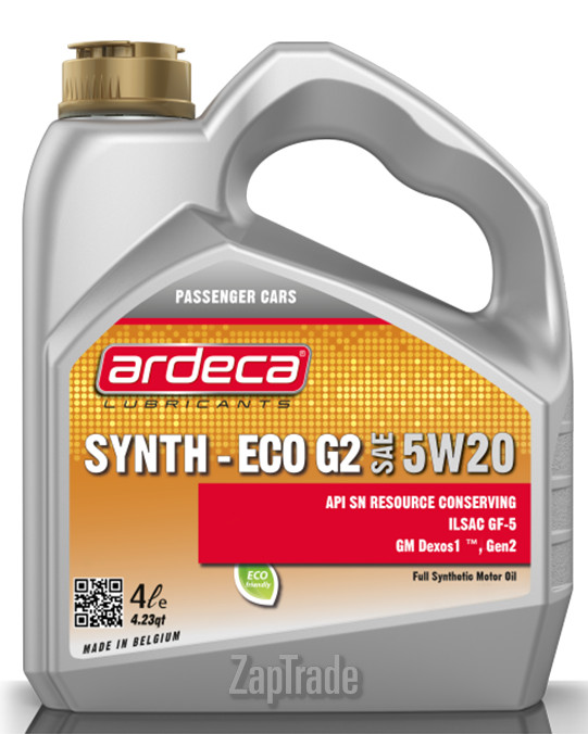 Купить моторное масло Ardeca SYNTH ECO G2, в интернет-магазине в Санкт-Петербурге