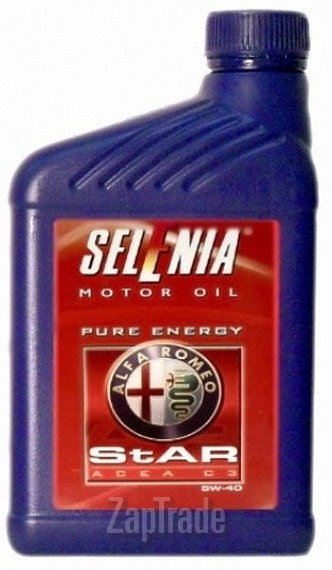 Купить моторное масло Selenia StAR Pure Energy 5W-40, в интернет-магазине в Санкт-Петербурге
