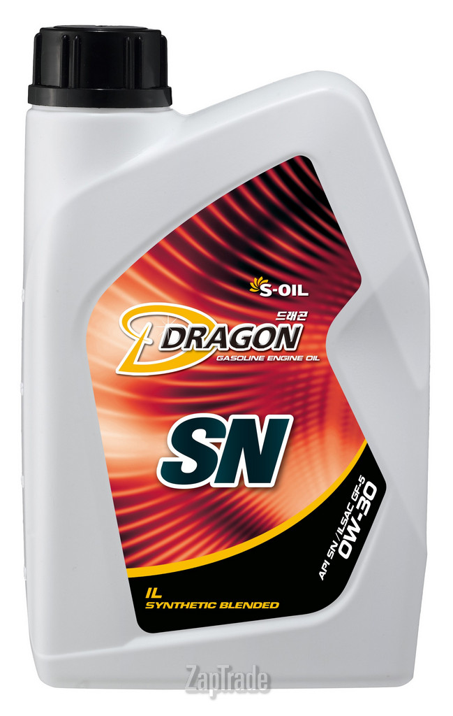 Купить моторное масло S-oil DRAGON SN, в интернет-магазине в Санкт-Петербурге