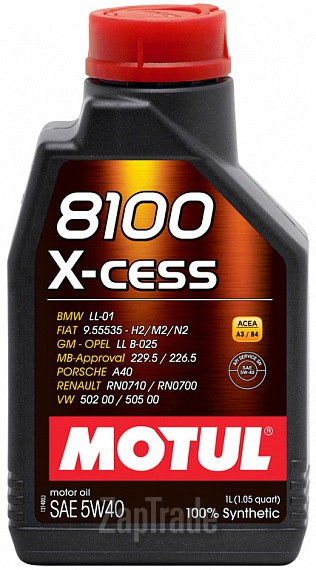 Купить моторное масло Motul 8100 X-CESS, в интернет-магазине в Санкт-Петербурге