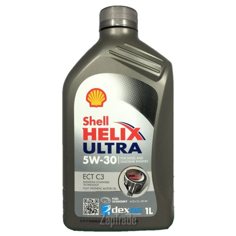 Купить моторное масло Shell Helix Ultra ECT, в интернет-магазине в Санкт-Петербурге