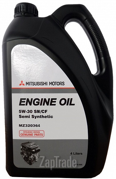 Купить моторное масло Mitsubishi Genuine Oil Semi-Synthetic 5W-30, в интернет-магазине в Санкт-Петербурге