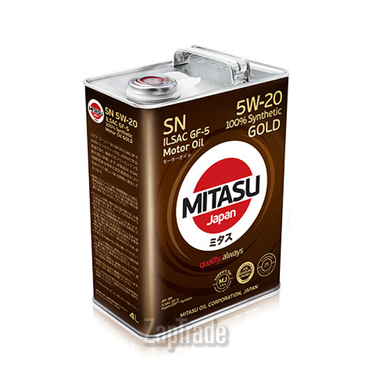 Купить моторное масло Mitasu GOLD 5W-20, в интернет-магазине в Санкт-Петербурге