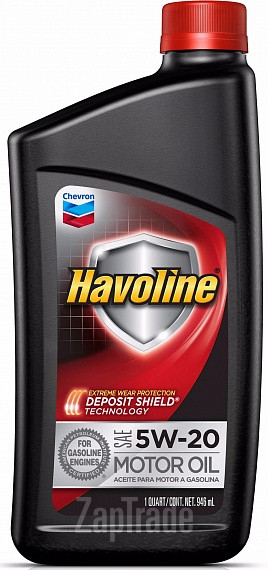Купить моторное масло Chevron Havoline 5W-20, в интернет-магазине в Санкт-Петербурге