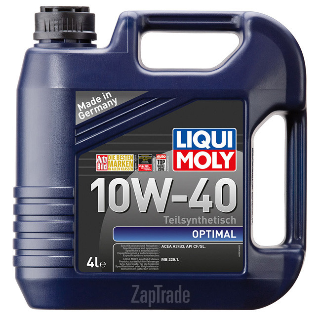 Купить моторное масло Liqui moly Optimal, в интернет-магазине в Санкт-Петербурге