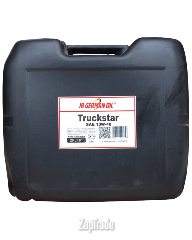 Купить моторное масло Jb german oil Truckstar 10W-40, в интернет-магазине в Санкт-Петербурге