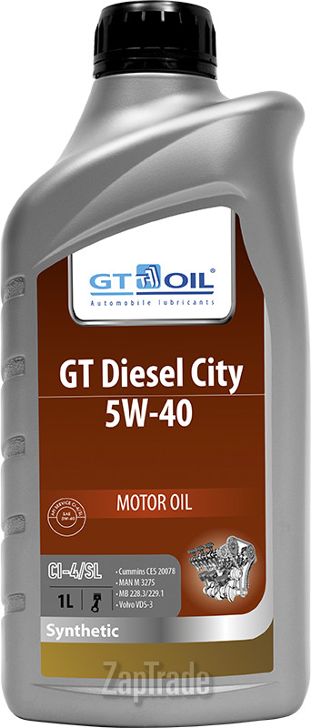 Купить моторное масло Gt oil GT Diesel City, в интернет-магазине в Санкт-Петербурге