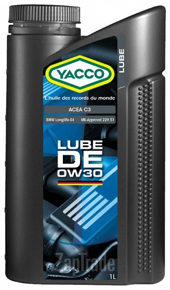 Купить моторное масло Yacco Lube DE, в интернет-магазине в Санкт-Петербурге