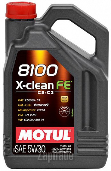 Купить моторное масло Motul 8100 X-Clean FE, в интернет-магазине в Санкт-Петербурге