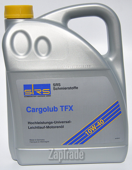 Купить моторное масло Srs Cargolub TFX 10W-40, в интернет-магазине в Санкт-Петербурге