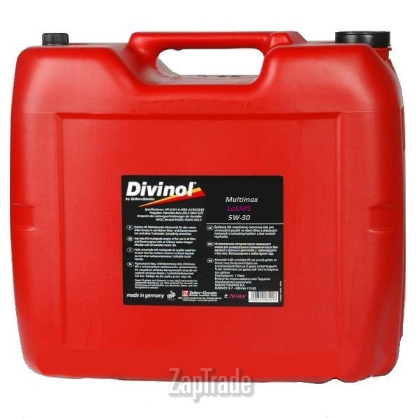 Купить моторное масло Divinol Multimax LoSAPS 5W-30, в интернет-магазине в Санкт-Петербурге