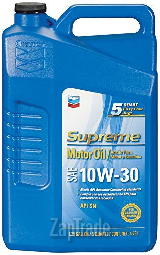 Купить моторное масло Chevron Supreme Motor Oil 10W-30, в интернет-магазине в Санкт-Петербурге
