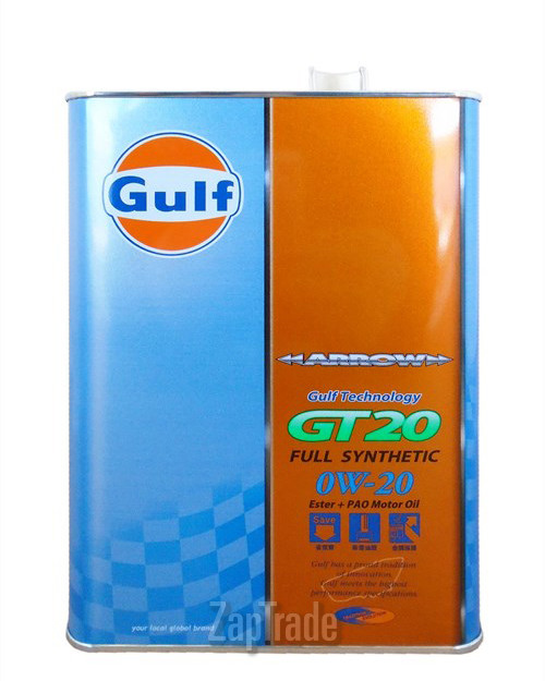 Купить моторное масло Gulf Arrow GT 20 (Акция 4l + Жилет сигнальный), в интернет-магазине в Санкт-Петербурге
