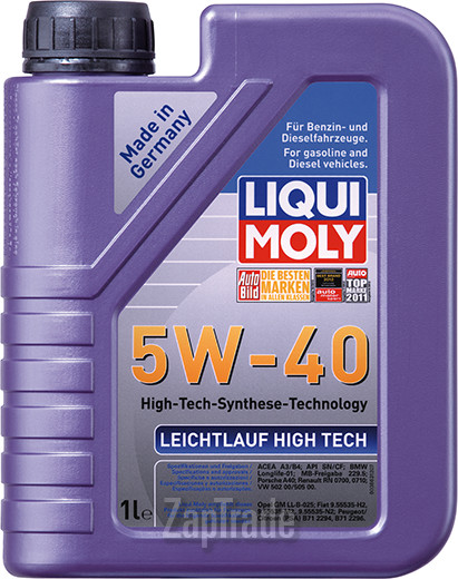 Купить моторное масло Liqui moly Leichtlauf High Tech, в интернет-магазине в Санкт-Петербурге
