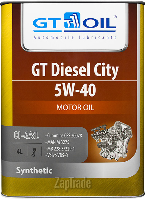 Купить моторное масло Gt oil GT Diesel City, в интернет-магазине в Санкт-Петербурге